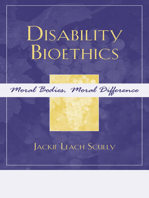 cover image of Disability Bioethics